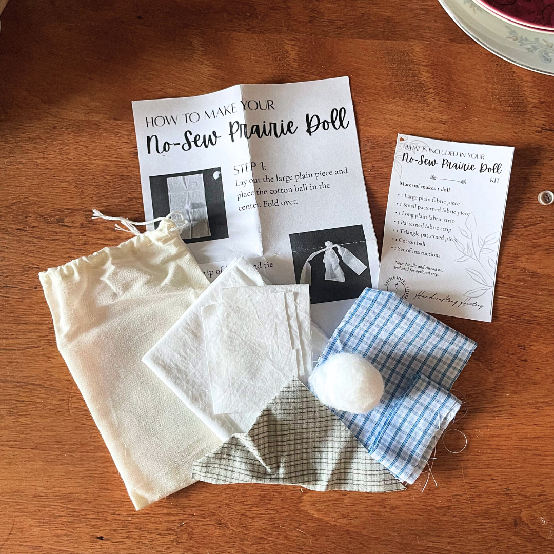No-Sew Prairie Doll Kits