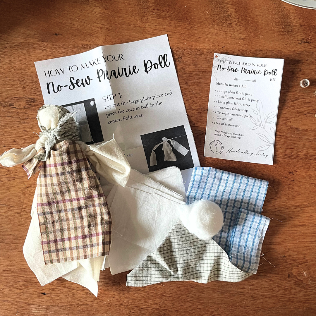 No-Sew Prairie Doll Kits