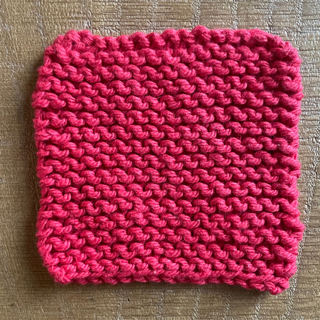 Hand-Knit Potholder Set